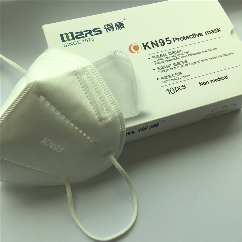 Wysoka jakość 5warstwowa maska KN95 z GB2626-2006